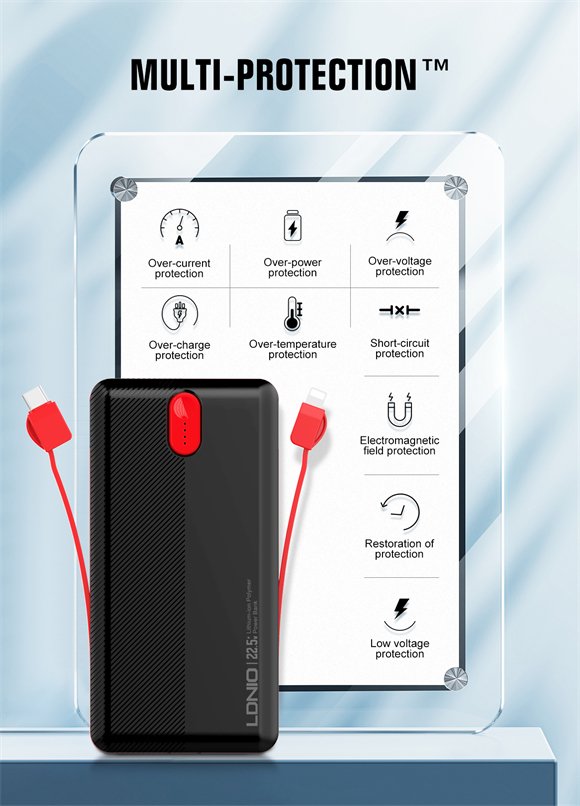 LDNIO PQ13 10000mAh 22.5W Power Bank