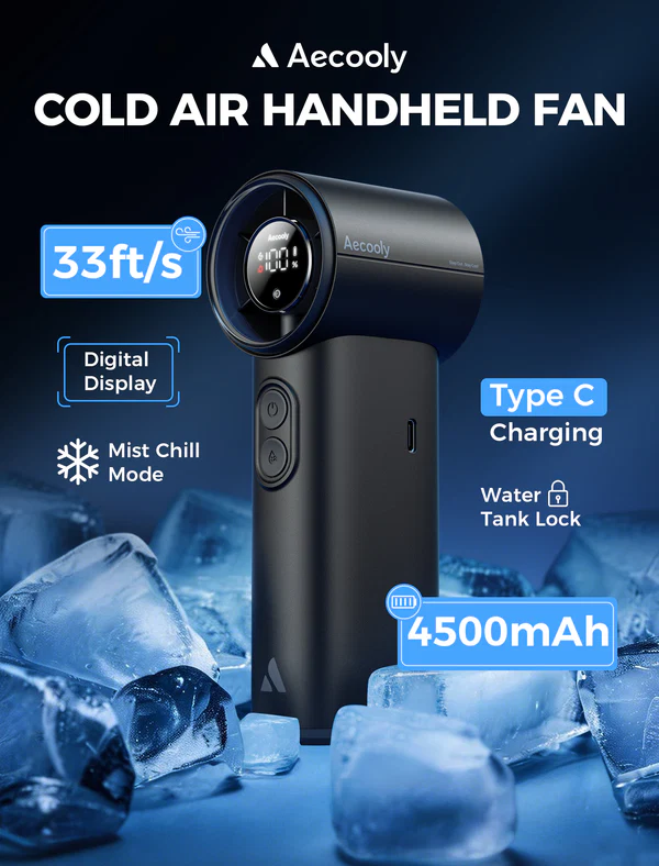 Aecooly PM02 Cold Air Portable Misting Fan