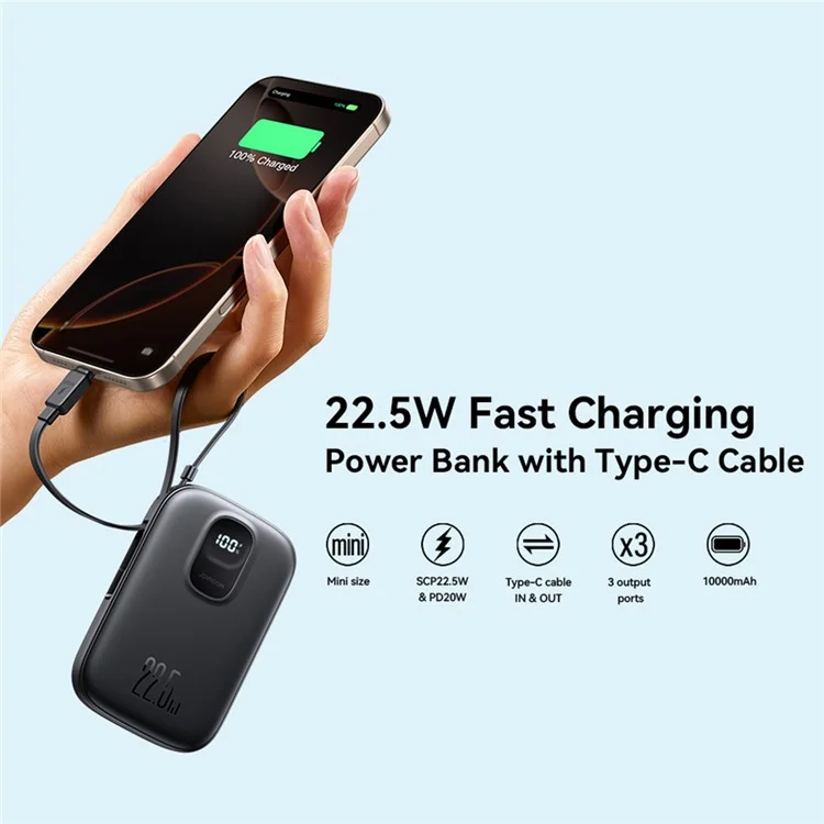 Joyroom JR-PBF17 22.5W Fast Charging Power Bank 10000mAh