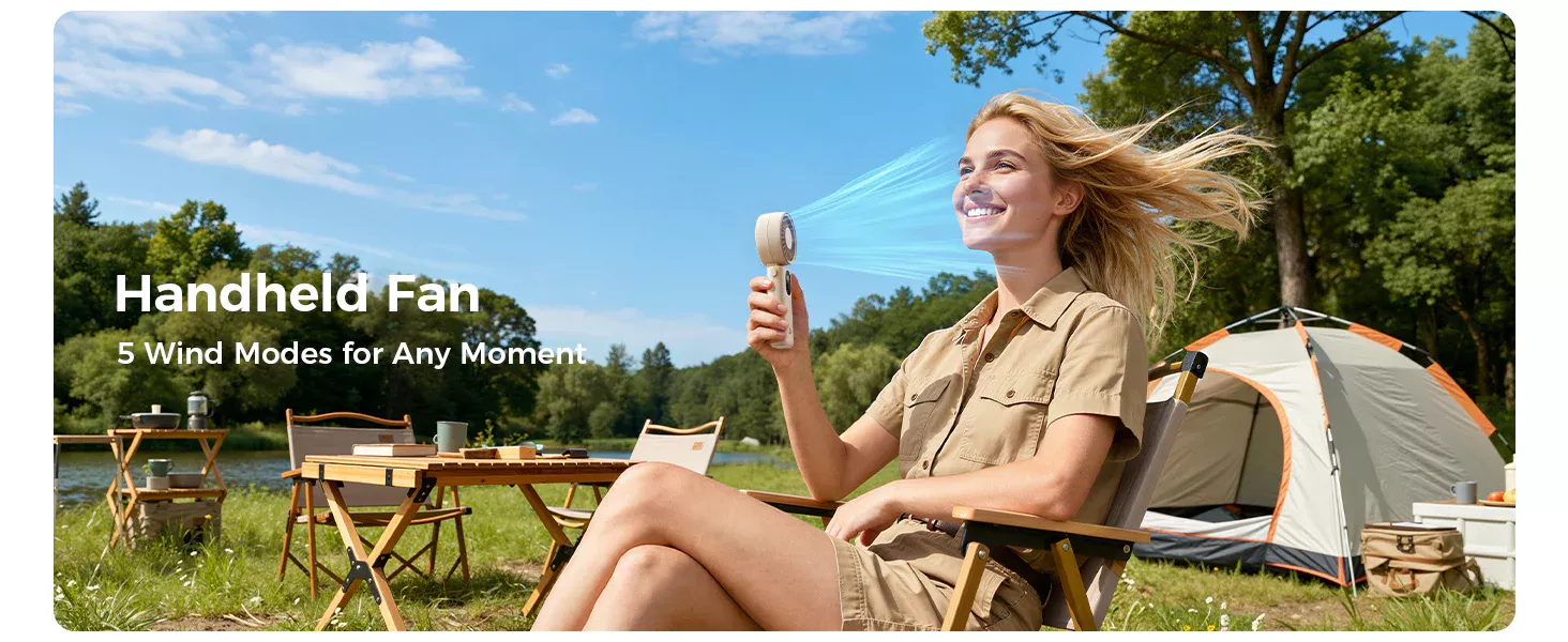 Aecooly Halo 04 PE02 Handheld Fan - 3600mAh
