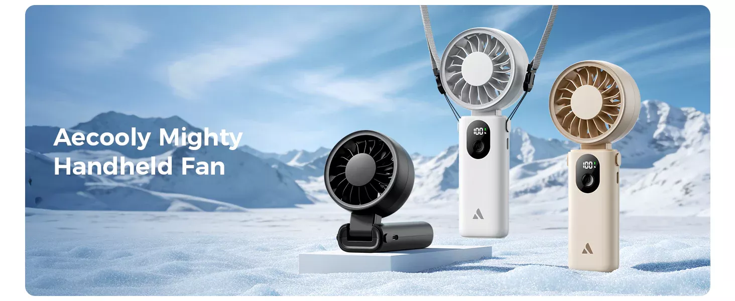 Aecooly Halo 04 PE02 Handheld Fan - 3600mAh