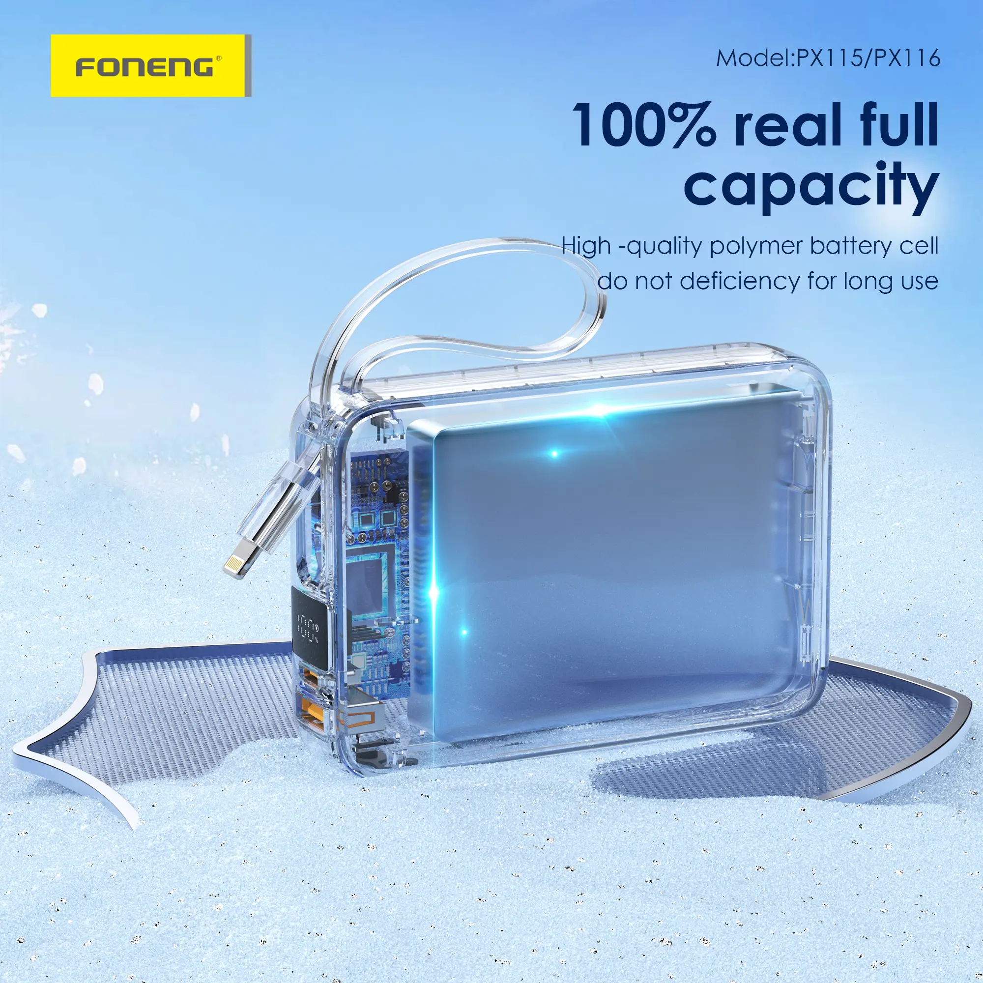 Foneng PX115 10000mAh 22.5W  Power Bank