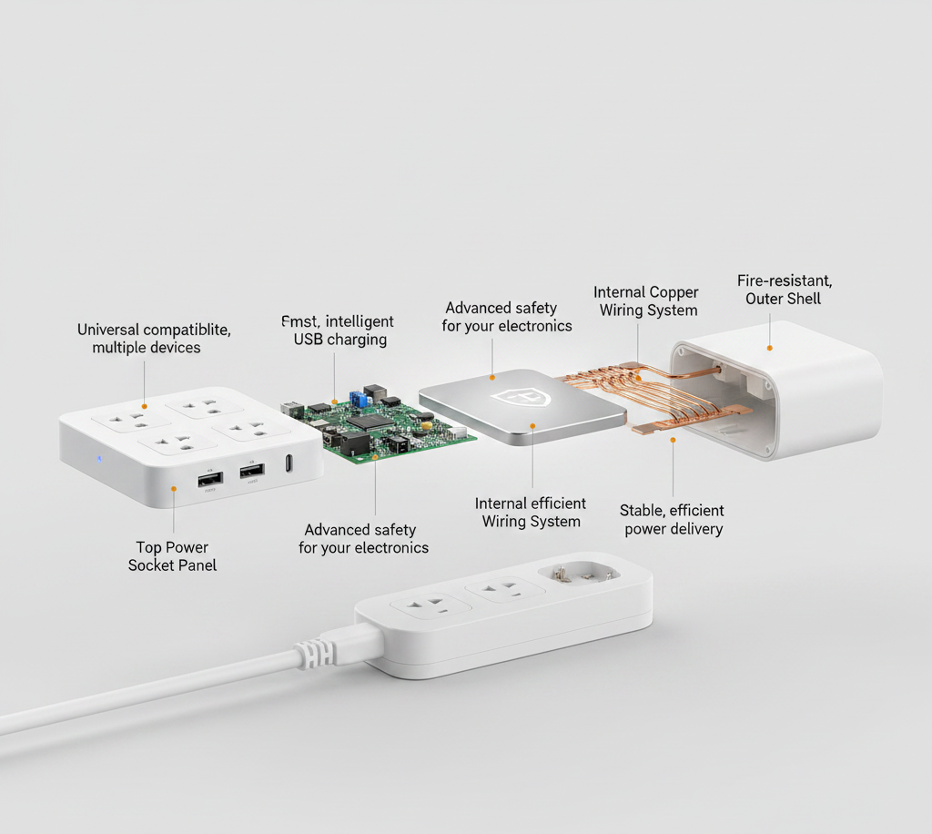LDNIO SC2018 Outlet Extension Cord