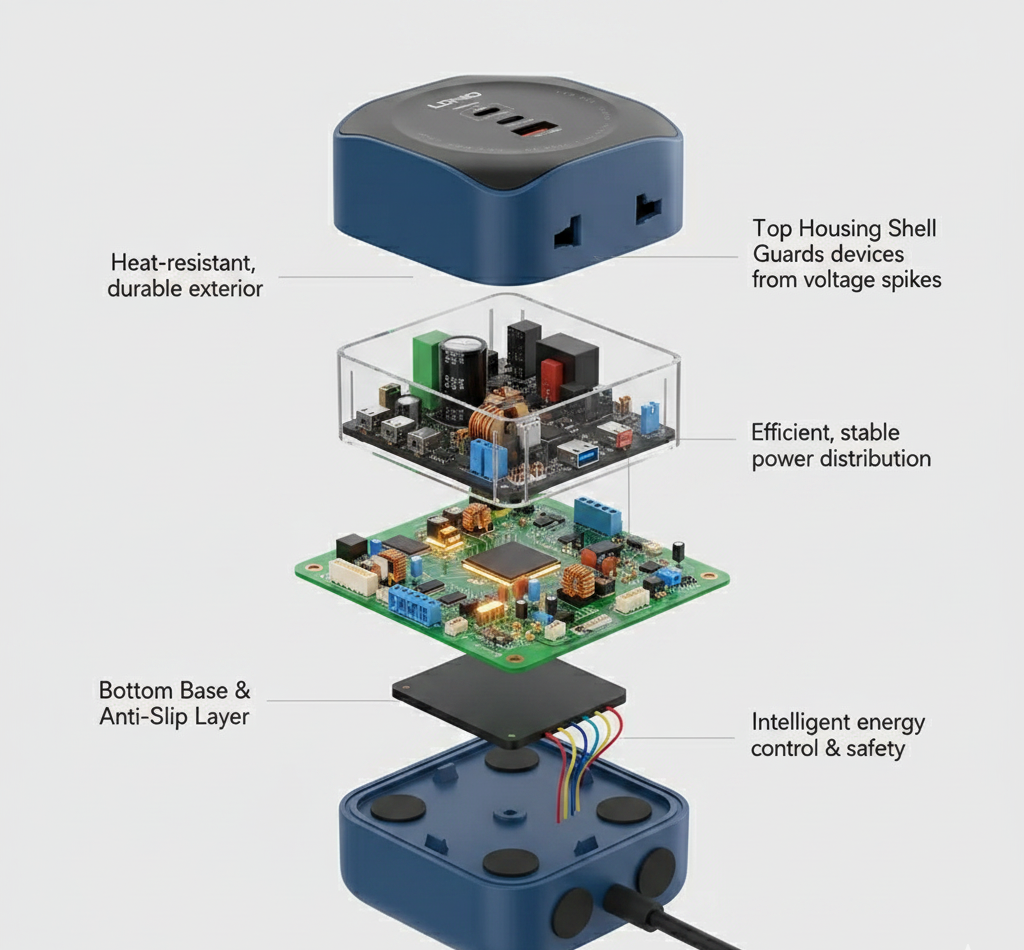 LDNIO SC3319 65W 10A 2500W Power Socket