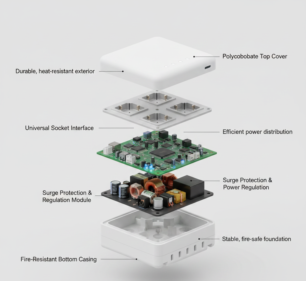 LDNIO SC10610C Power Socket