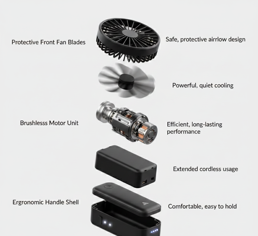 Aecooly PF04 Portable Handheld - 3500mAh