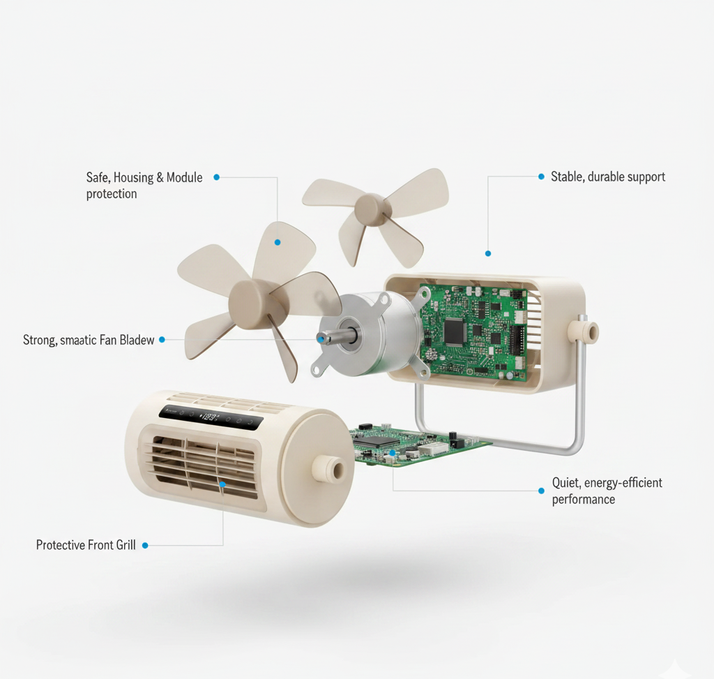 Aecooly TH01 Tower Fan - 8000mAh