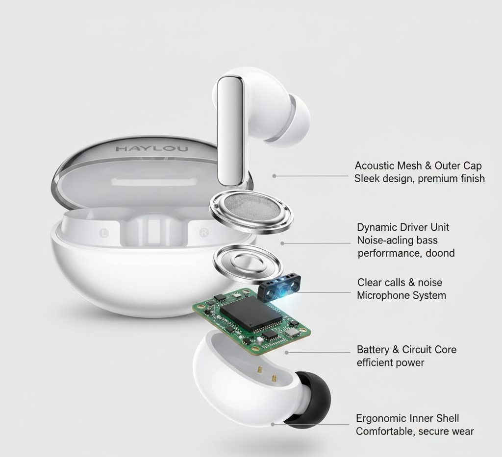 Haylou Flowbuds N55 ANC Earbuds