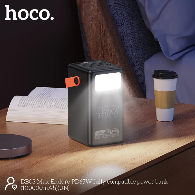 Hoco DB03 Max 100000mAh 65W Power Bank