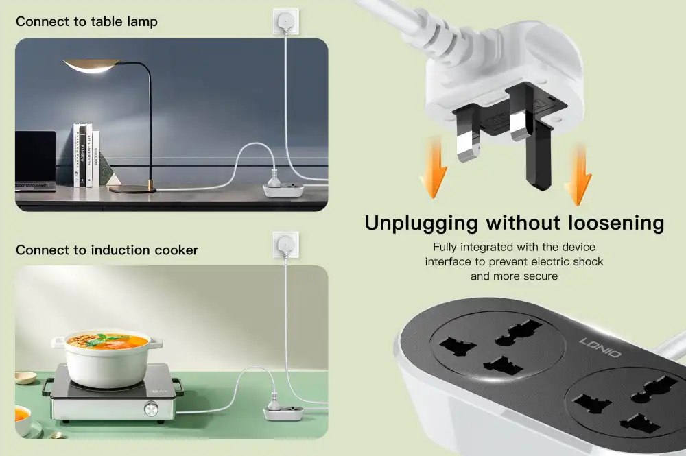 LDNIO SC2018 Outlet Extension Cord