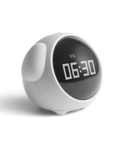 Emoji Pixel Alarm Clock Voice Control Led Light Multifunction Digital Clock - 3