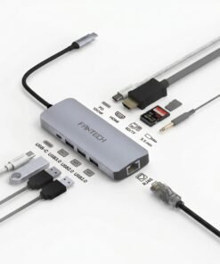 FANTECH HC101 NeraLink 10-in-1 USB-C Multifunctional Docking Station Hub