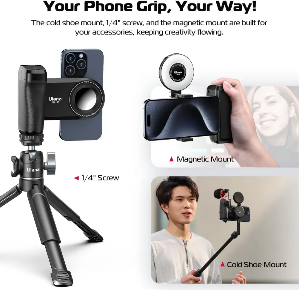 Ulanzi MA35 Magnetic Handle Grip