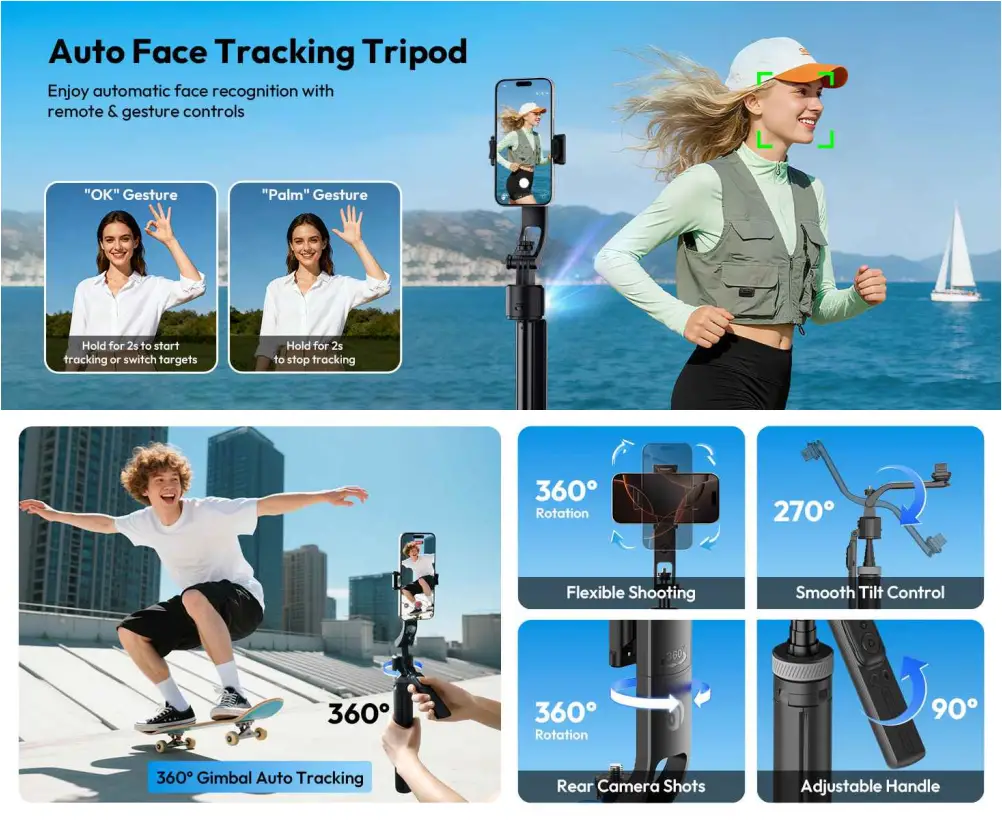 Ulanzi TT23 Selfie Stick Tripod