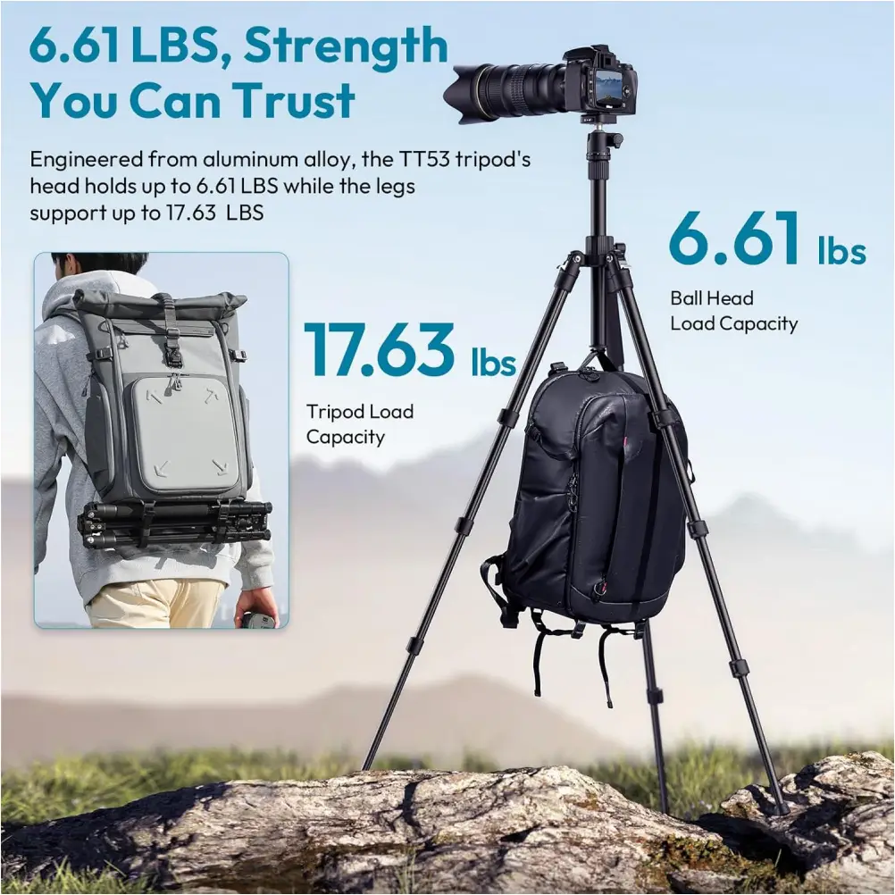 Ulanzi TT-53 1.8M Travel Tripod 