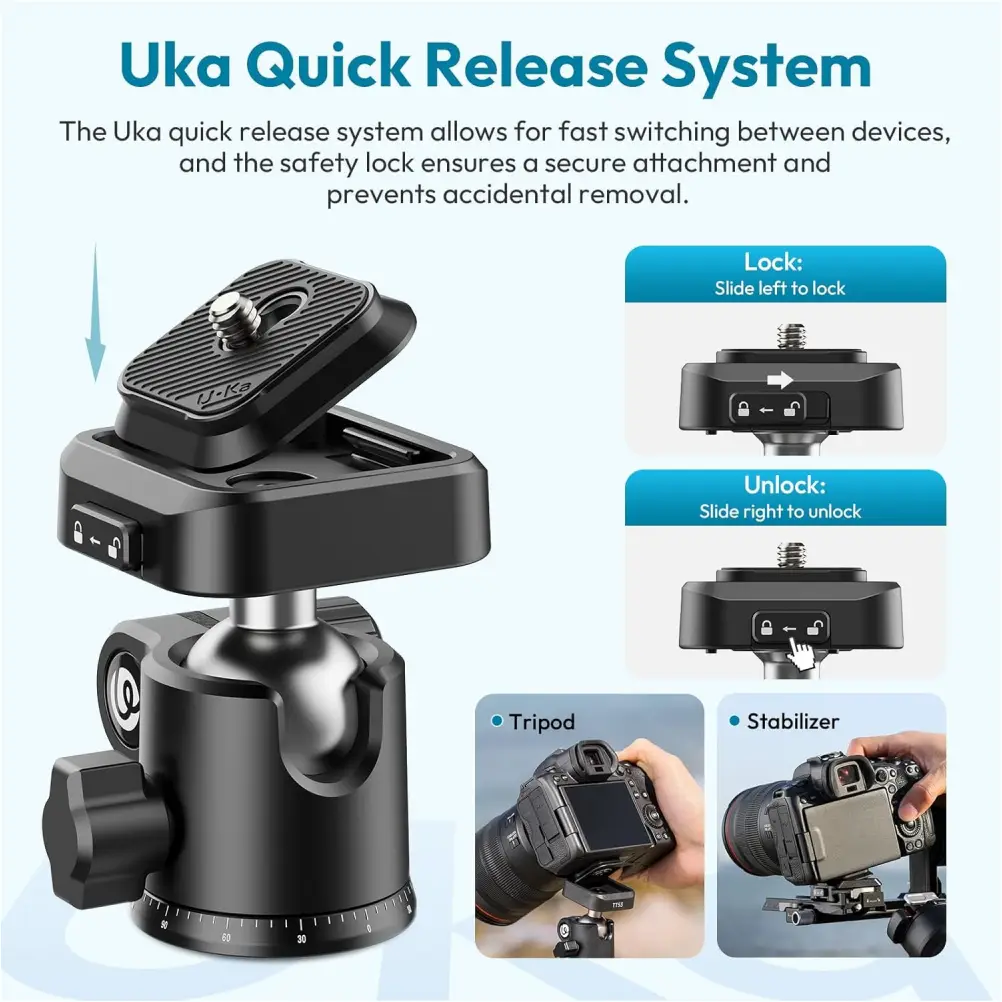 Ulanzi TT-53 1.8M Travel Tripod