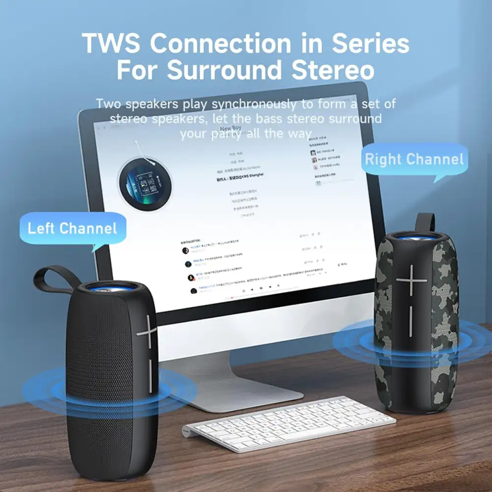 Awei Y370 RGB Bluetooth Speaker