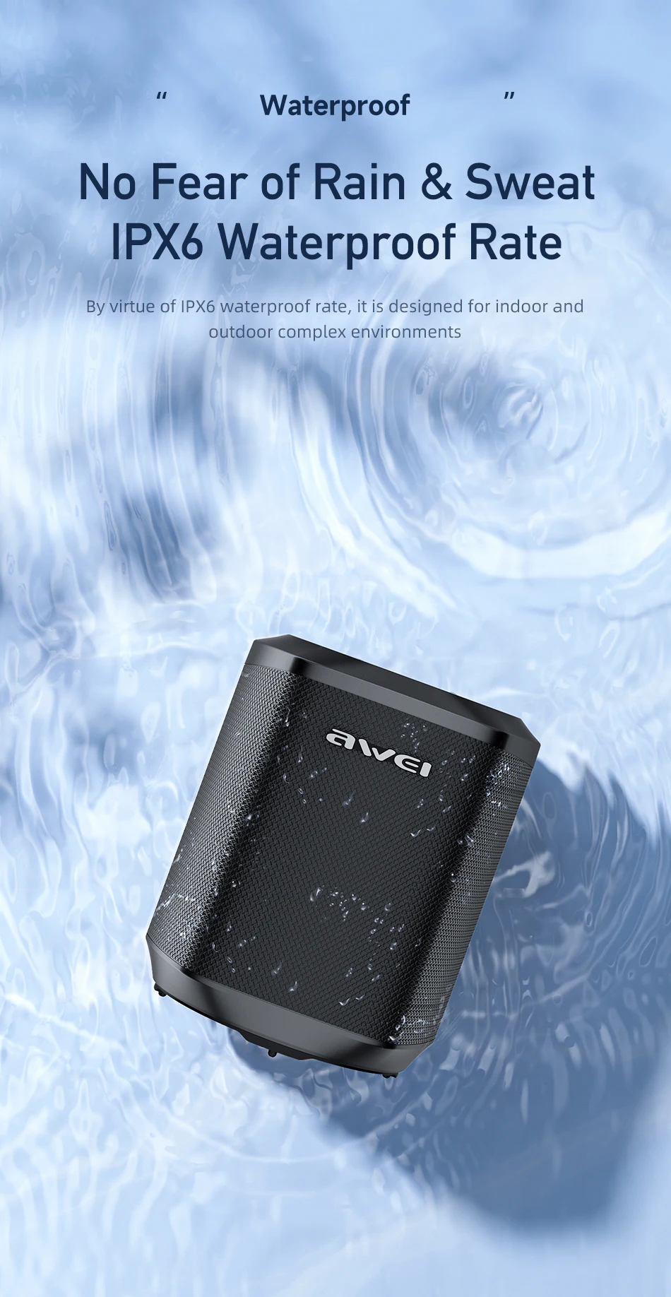Awei Y379 Wireless Bluetooth Speaker