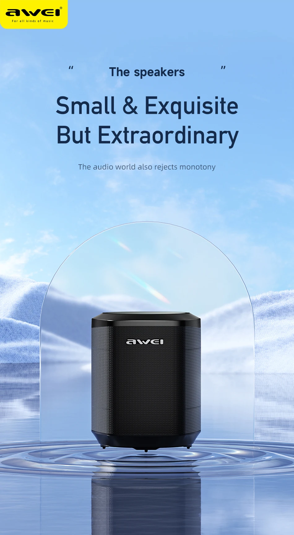 Awei Y379 Wireless Bluetooth Speaker