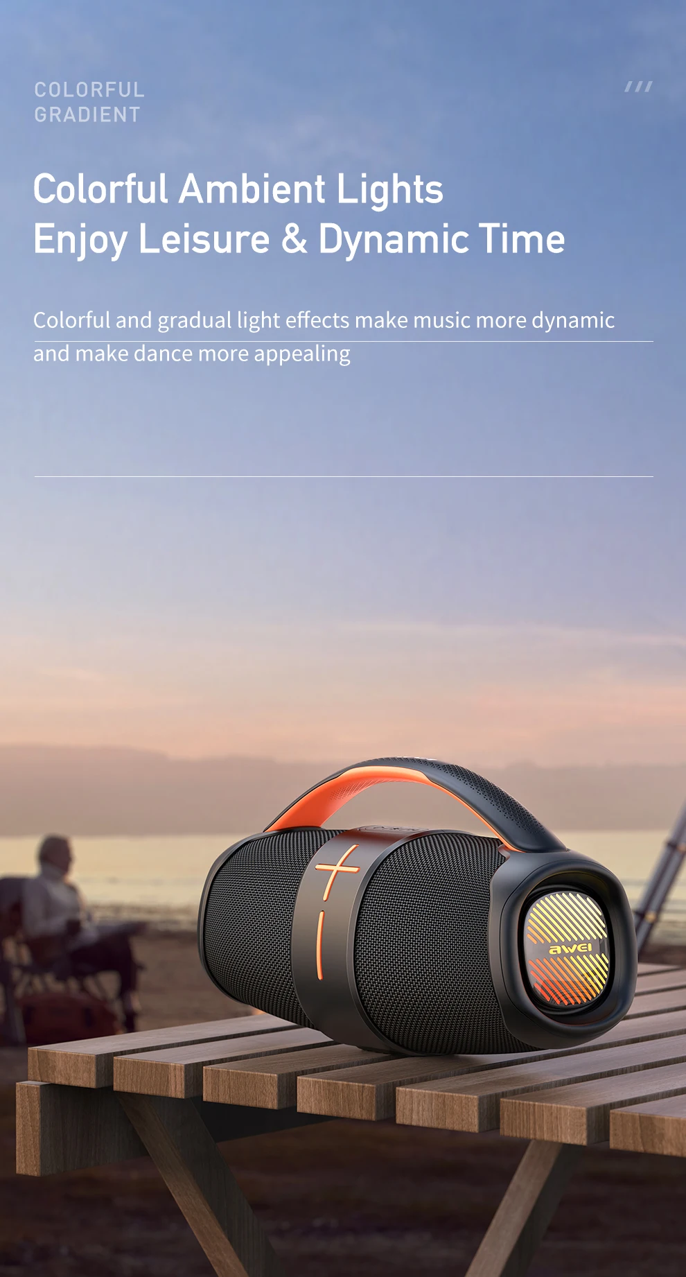 Awei Y887 Portable Bluetooth Speaker