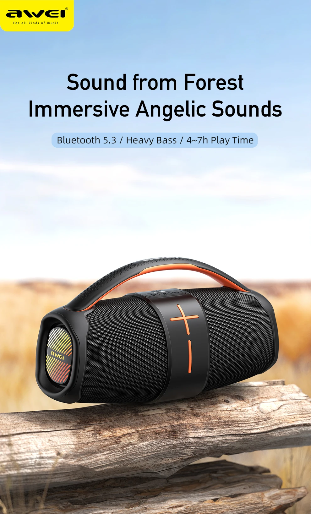 Awei Y887 Portable Bluetooth Speaker