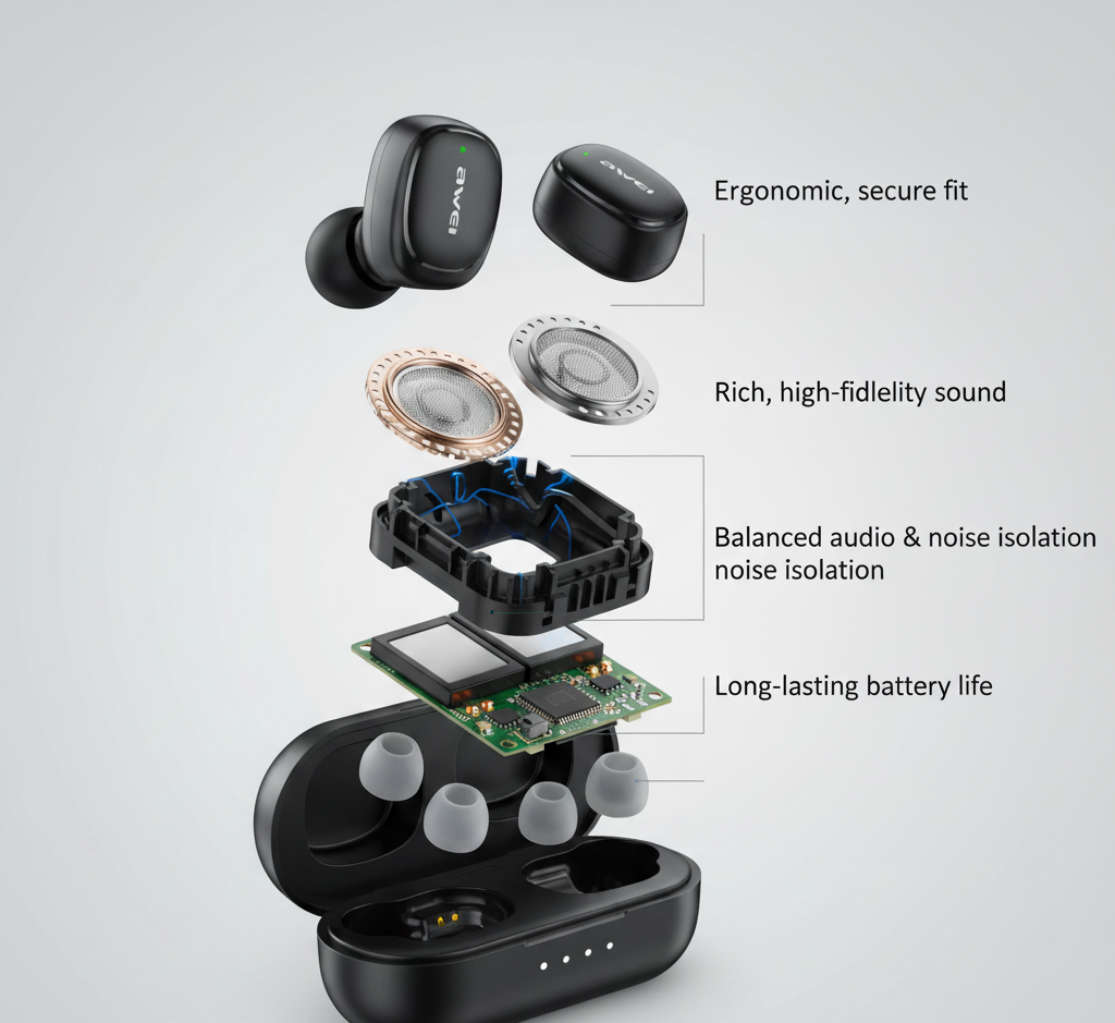 Awei TZ30 TWS Earbuds