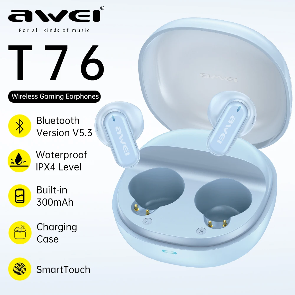 Awei T76 TWS Wireless Earbuds