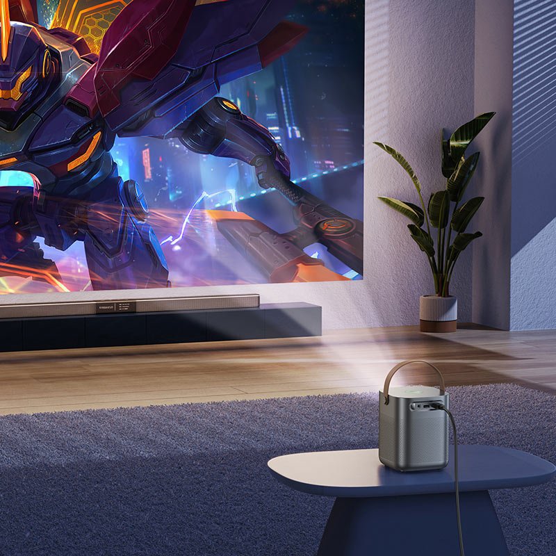 Hoco DT4 Smart Full Autofocus Projector (720P Android Version)
