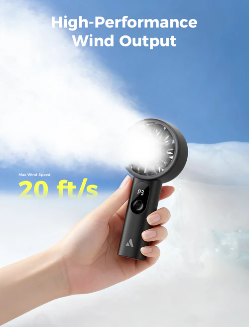 Aecooly Halo 03 PE01 USB Rechargeable Mini Fan