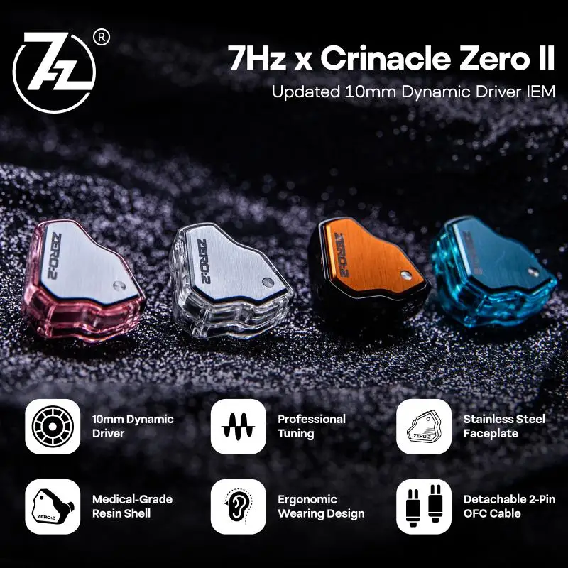 7HZ x Crinacle Zero 2 Earphone