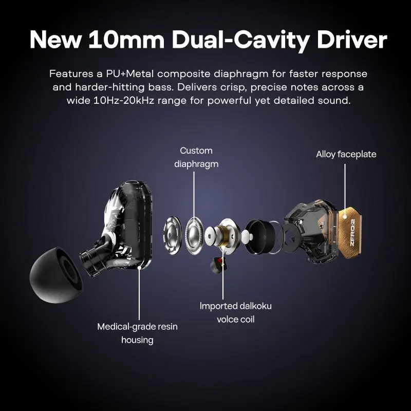 7HZ x Crinacle Zero 2 Earphone