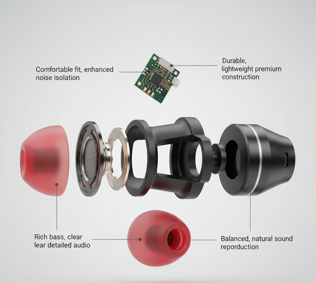 7HZ x Crinacle Zero 2 Earphone