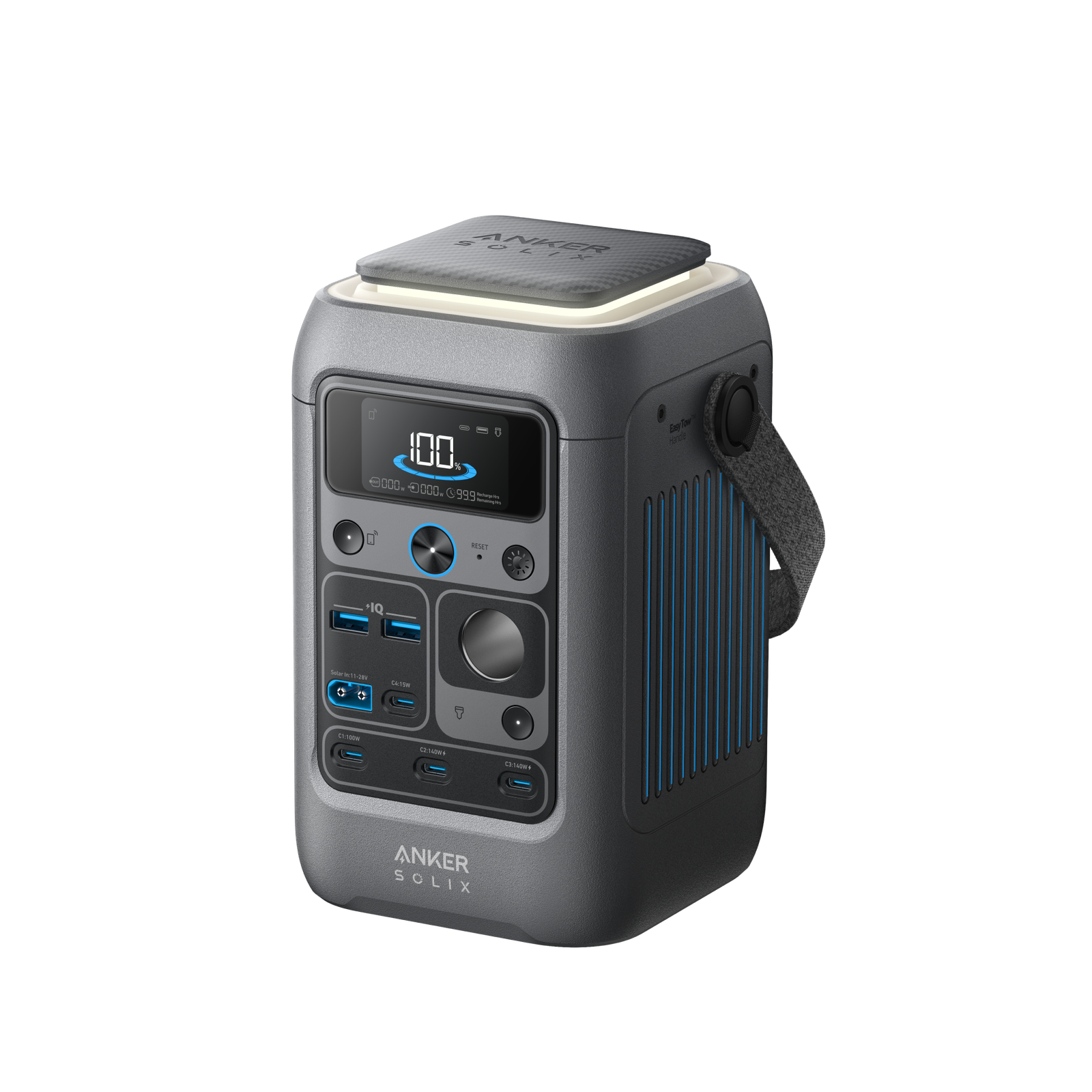 Anker SOLIX C300 DC portable power station 288Wh front view