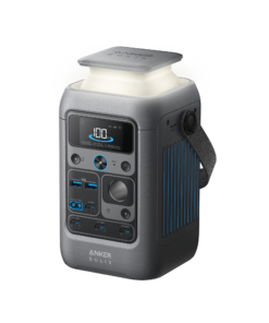 Anker SOLIX C300 DC power station ports view