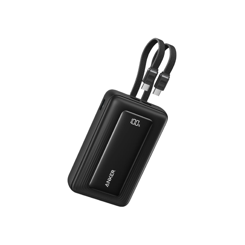 Anker Zolo A110M 45W Power Bank with Built-in Dual Type-C Cable - 20000mAh