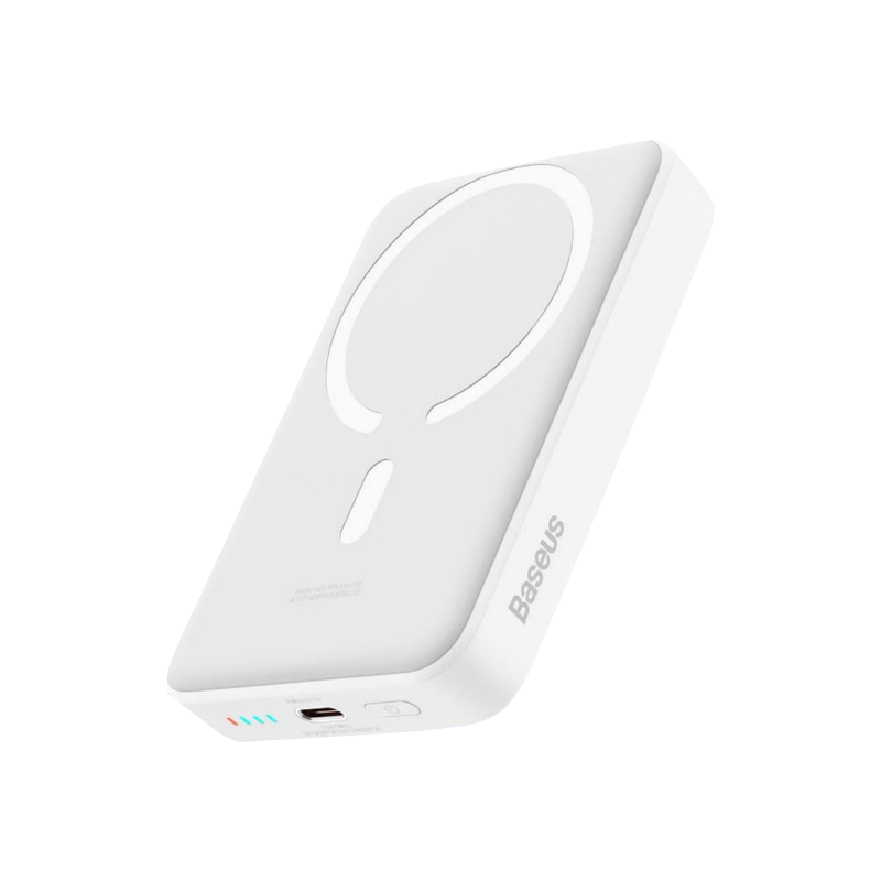 Baseus PD 30W Magnetic Mini Wireless Fast Charge MagSafe Power Bank - 10000mAh - Image 2