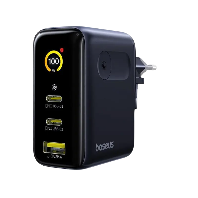 Baseus PicoGo AE21 100W Digital Display Fast Charger - Image 2