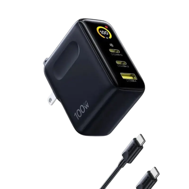 Baseus PicoGo AE21 100W Digital Display Fast Charger - Image 3