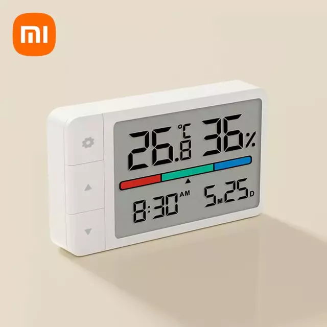 Xiaomi MiaoMiaoCe MHO-C306 thermometer hygrometer front display