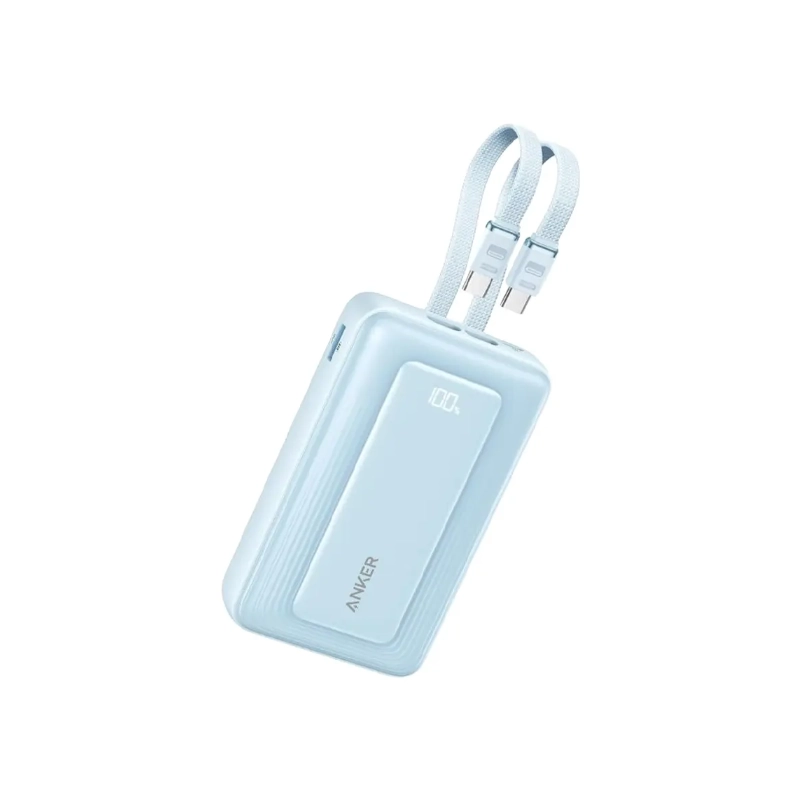 Anker Zolo 20000mAh 45W Power Bank with Built-in Dual Type-C Cable