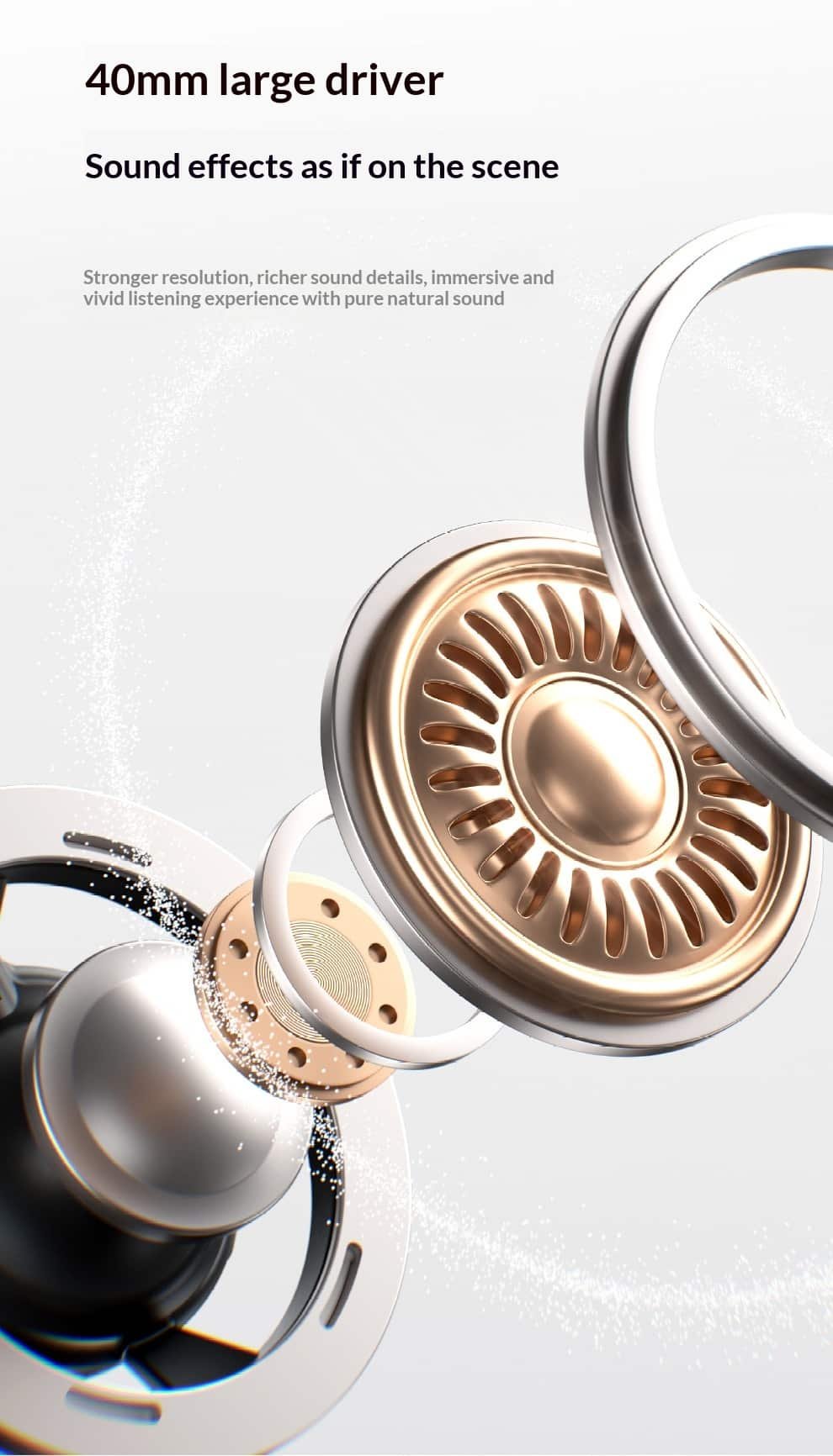 Awei AT33 Hi Fi Wireless Headphones 2