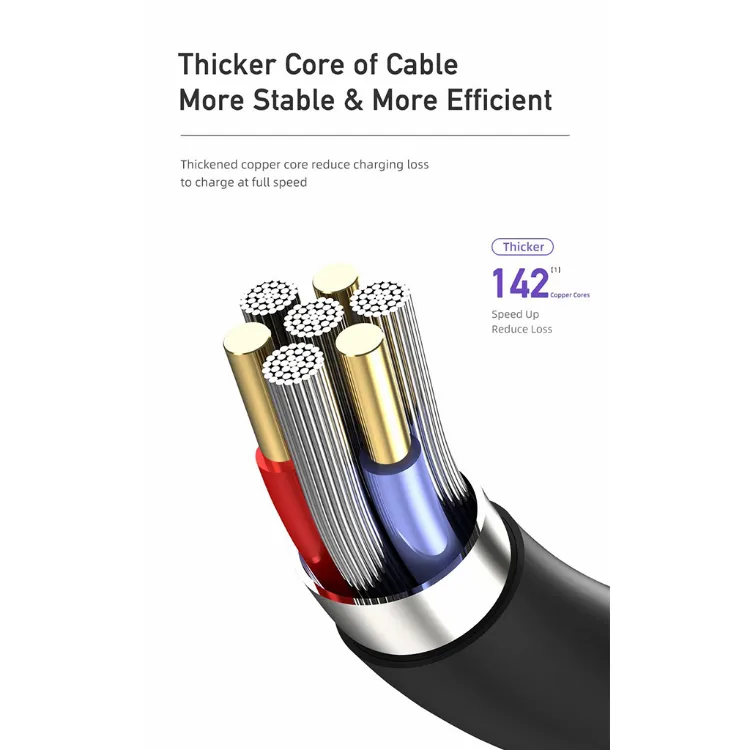 Awei CL 182i 27W Type C to Lightning Cable 1