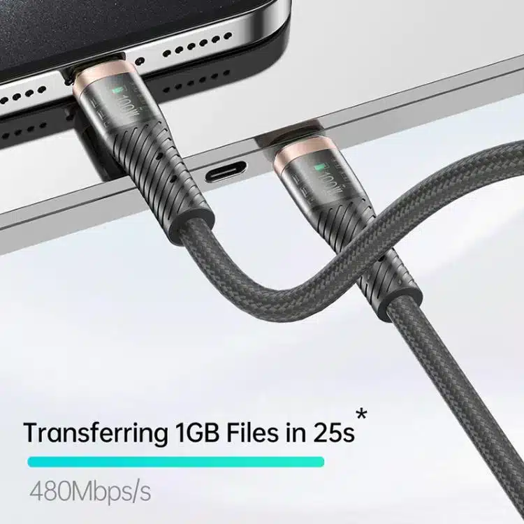 Awei CL 229C 100W Type C to Type C Cable 2