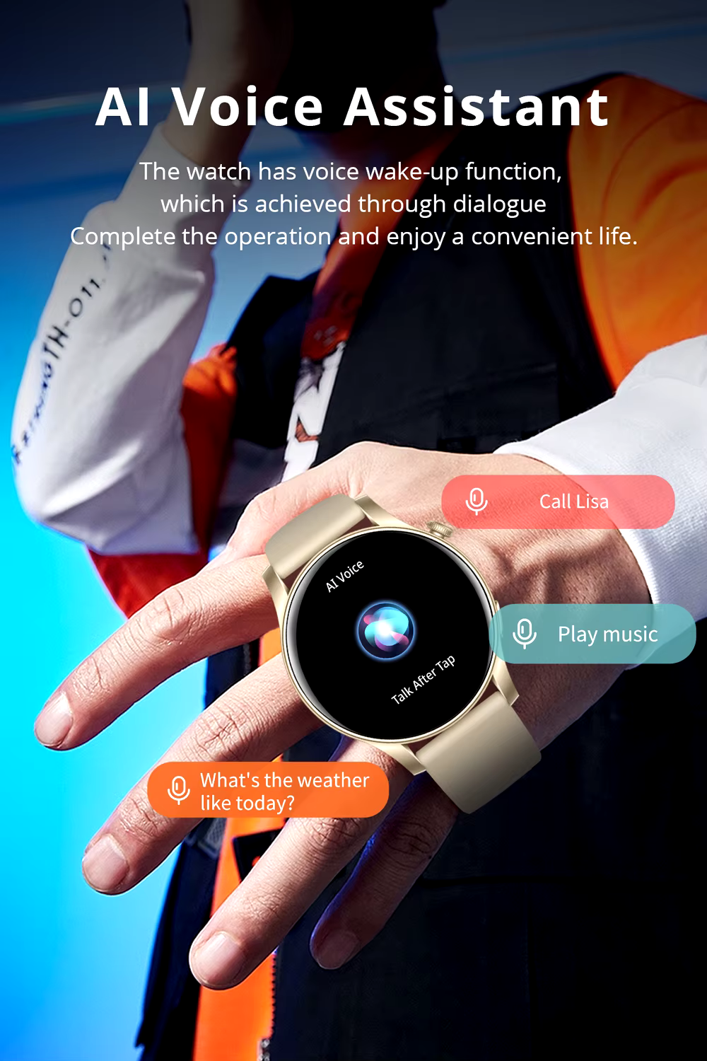 Colmi V73 AMOLED Display Smart Watch