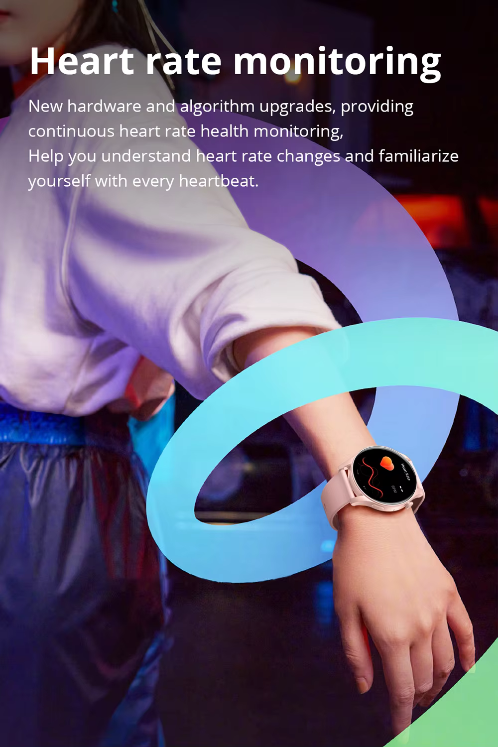 Colmi V73 AMOLED Display Smart Watch