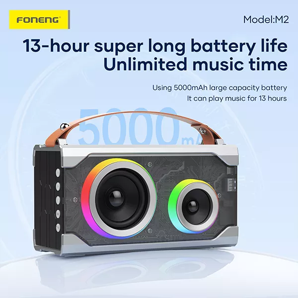 FONENG M2 15W Portable Bluetooth Speaker