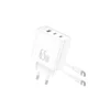 Foneng GaN50-EU 65W 3-Port Fast Charger with Type-C Cable