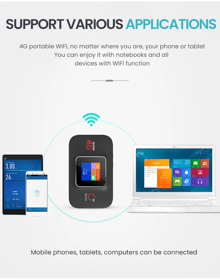 OLAX MF982 4G 300Mbps Pocket Wi-Fi Router