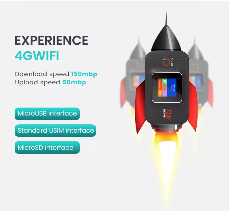 OLAX MF982 4G 300Mbps Pocket Wi-Fi Router