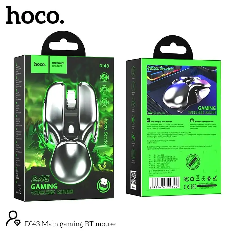 Hoco D143 Gaming Wireless Mouse